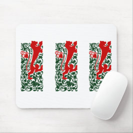 Alfombrilla De Ratón Will Bradley Heraldic Lion