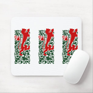 Alfombrilla De Ratón Will Bradley Heraldic Lion