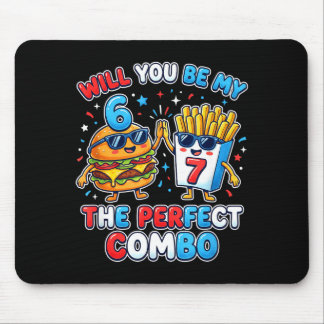 Alfombrilla De Ratón Will You Be My 6 7 Six Seven Perfect Combo Funny V