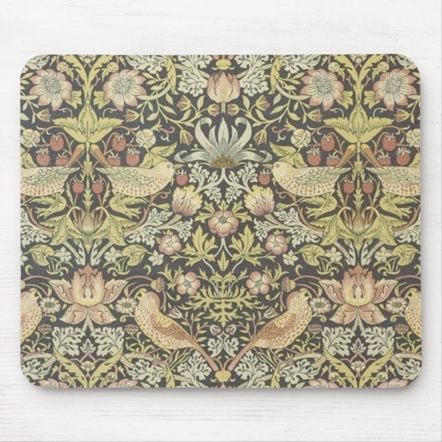 Alfombrilla De Ratón William Morris Art Mousepad 12 (Frente)