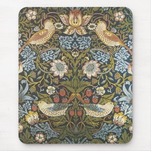 Alfombrilla De Ratón William Morris Art Mousepad 20 (Frente)