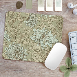 Alfombrilla De Ratón William Morris Chrysanthemthemum Pattern Mouse Pad