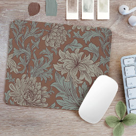Alfombrilla De Ratón William Morris Chrysanthemthemum Pattern Mouse Pad