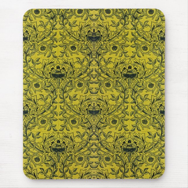 Alfombrilla De Ratón William Morris Design #1 (Frente)