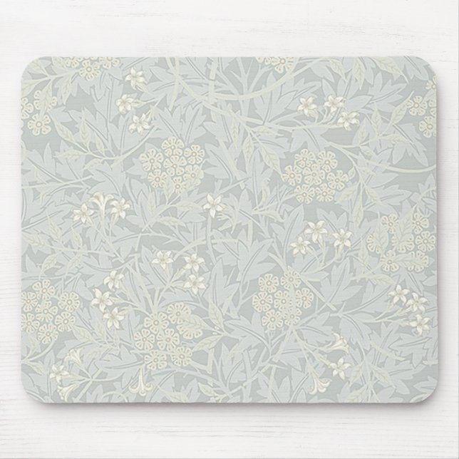Alfombrilla De Ratón William Morris Faded Jasmine Mouse Pad (Frente)