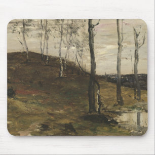 Alfombrilla De Ratón William Morris Hunt - Hillside with Trees