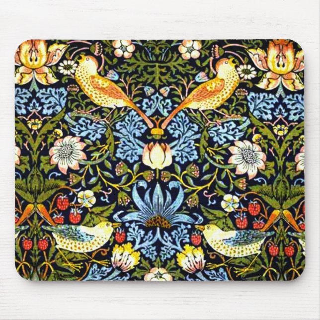 Alfombrilla De Ratón William Morris - Ladrón de Fresas (Frente)