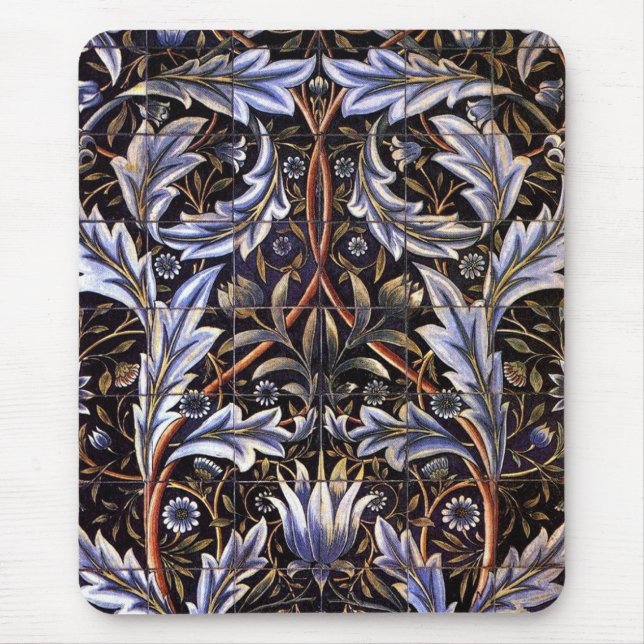 Alfombrilla De Ratón William Morris Membland - Mousepad (Frente)