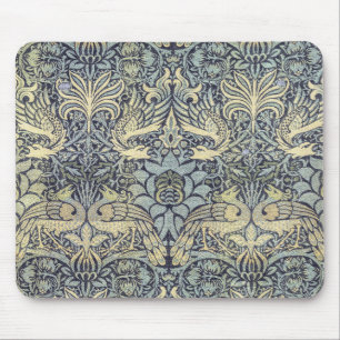 Alfombrilla De Ratón William Morris Peacock y Dragon