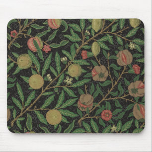 Alfombrilla De Ratón William Morris Pomegranate Black Fruit