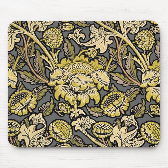Alfombrilla De Ratón William Morris Wey Wallpaper Floral (Frente)