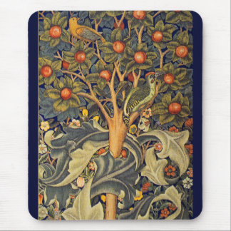 Alfombrilla De Ratón William Morris Woodpecker Pre-Raphaelite