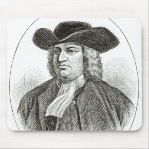 Alfombrilla De Ratón William Penn grabó por la madera Whymper de Josiah