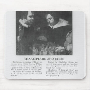 Alfombrilla De Ratón William Shakespeare y Ben Jonson
