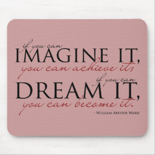 Alfombrilla De Ratón William Ward se imagina cita