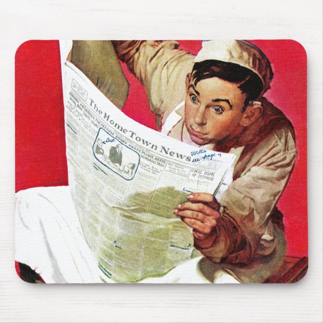 Alfombrilla De Ratón Willie Gillis en K.P (Frente)