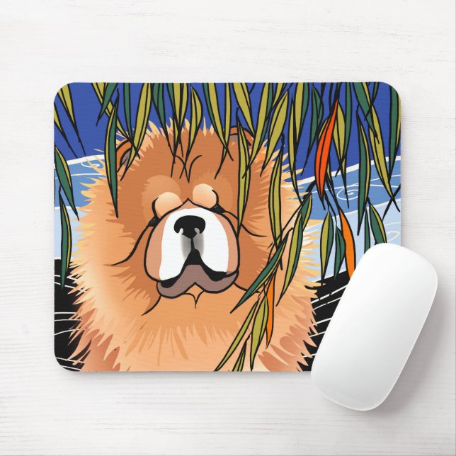 Alfombrilla De Ratón WILLOW WIND - Chow -mouse pad (Con ratón)