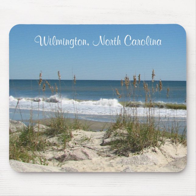 Alfombrilla De Ratón Wilmington, North Carolina Ocean Scene Mousepad (Frente)