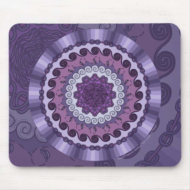 Alfombrilla De Ratón Wind Mandala Mousepad (Frente)
