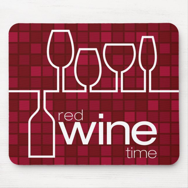 Alfombrilla De Ratón WineTime (Frente)