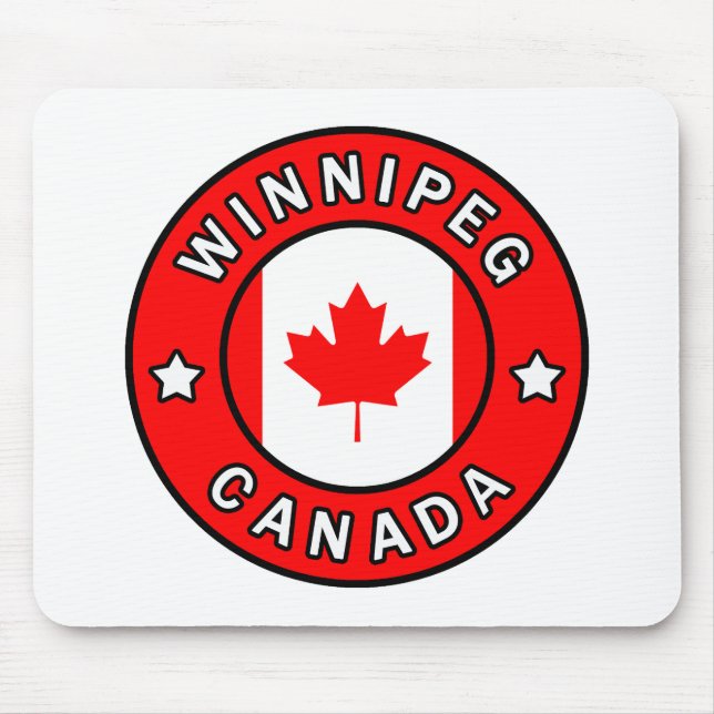 Alfombrilla De Ratón Winnipeg Canada (Frente)