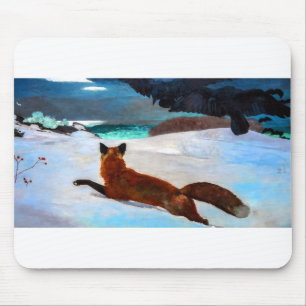 Alfombrilla De Ratón Winslow Homer Fox Hunt
