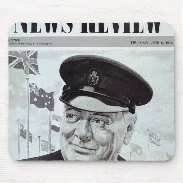 Alfombrilla De Ratón Winston Churchill (Frente)