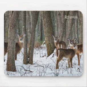 Alfombrilla De Ratón Winter Deer