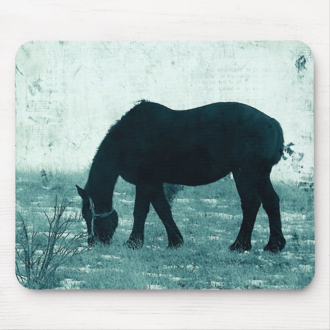 Alfombrilla De Ratón Winter Percheron (Frente)