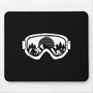 Alfombrilla De Ratón Winter Sport Ski Snowboard Snowboard Snow Paisajes
