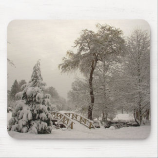 Alfombrilla De Ratón Winter Wonderland Mousepad Regalos de Puente de Ni