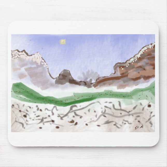 Alfombrilla De Ratón Wintry Mix Mousepad (Frente)