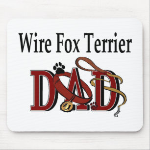 Alfombrilla De Ratón Wire Fox Terrier Dad Gifts