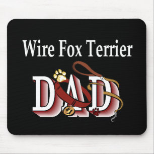 Alfombrilla De Ratón Wire Fox Terrier Dad Gifts