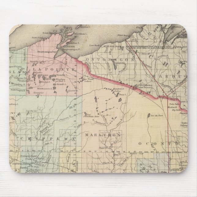 Alfombrilla De Ratón Wisconsin (Frente)