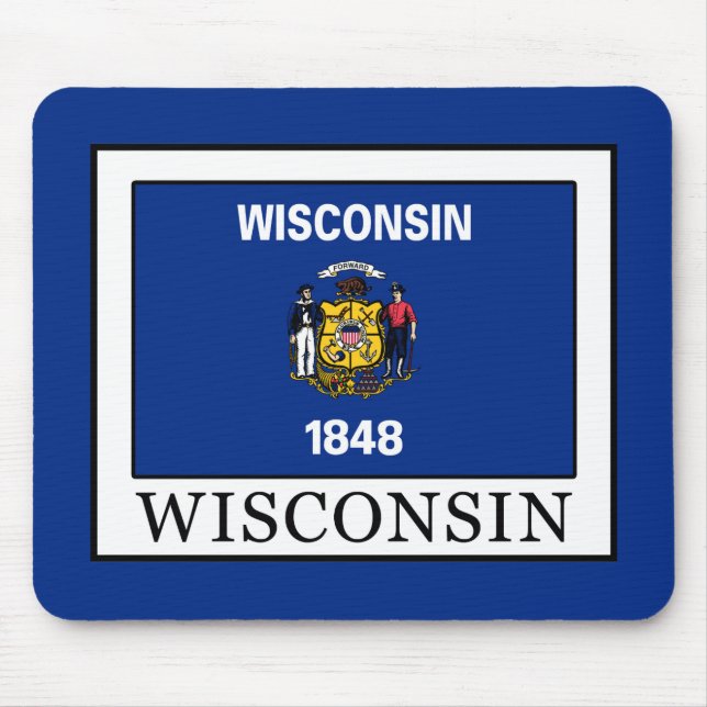Alfombrilla De Ratón Wisconsin (Frente)