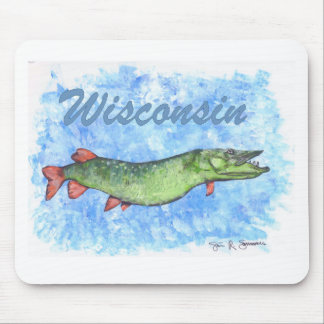 Alfombrilla De Ratón Wisconsin Muskie
