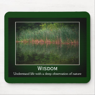 Alfombrilla De Ratón Wisdom se queda Inspiradora