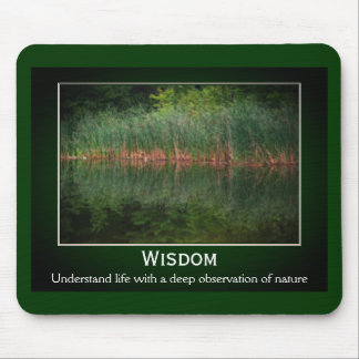 Alfombrilla De Ratón Wisdom se queda Inspiradora