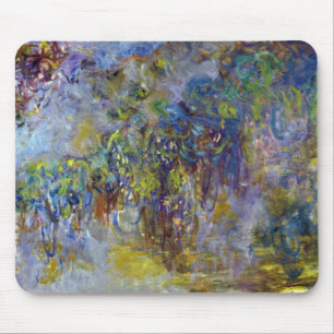 Alfombrilla De Ratón Wisteria (mitad derecha) por Claude Monet