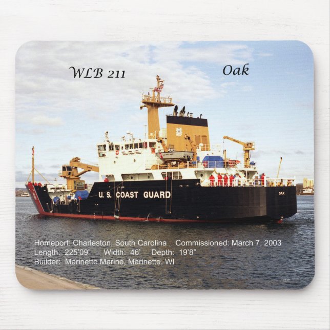 Alfombrilla De Ratón WLB 211 Mousepad de roble (Frente)
