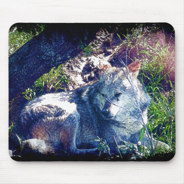 Alfombrilla De Ratón Wolf (Frente)