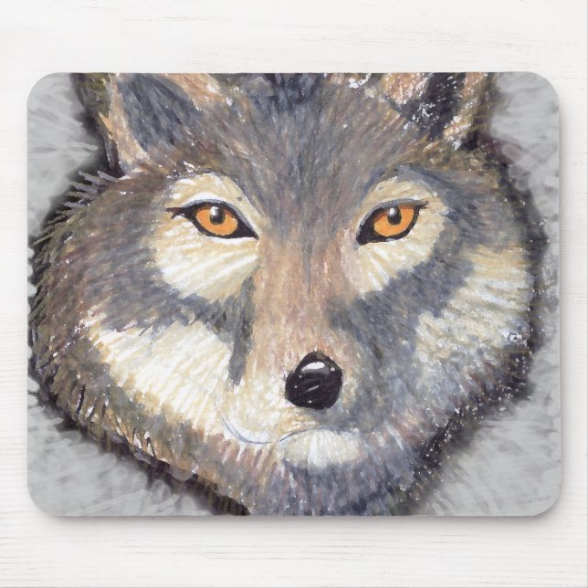 Alfombrilla De Ratón Wolf (Frente)