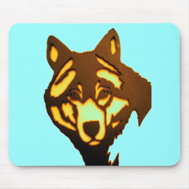 Alfombrilla De Ratón Wolf 1 Mousepad (Frente)