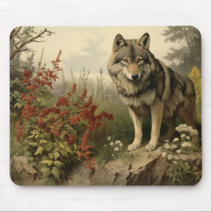 Alfombrilla De Ratón Wolf En Glen Mousepad