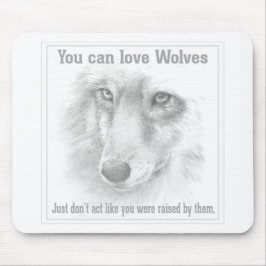 Alfombrilla De Ratón Wolf mousepad