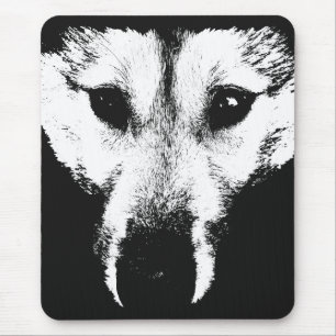 Alfombrilla De Ratón Wolf Pup Mousepad Regalos Malamute Wolf Dogs