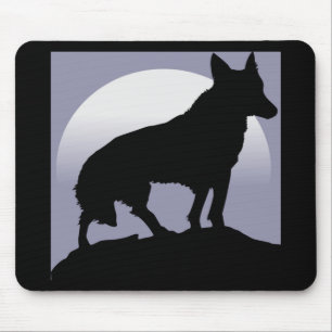 ALFOMBRILLA DE RATÓN WOLF SILHOUETTE