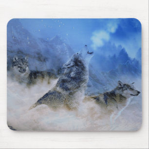 Alfombrilla De Ratón Wolf Spirits