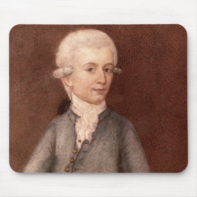 Alfombrilla De Ratón Wolfgang Amadeus Mozart, c.1780 (Frente)